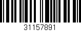 Código de barras (EAN, GTIN, SKU, ISBN): '31157891'