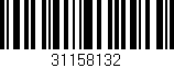 Código de barras (EAN, GTIN, SKU, ISBN): '31158132'