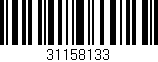 Código de barras (EAN, GTIN, SKU, ISBN): '31158133'