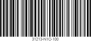 Código de barras (EAN, GTIN, SKU, ISBN): '31213-N1C-100'