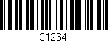 Código de barras (EAN, GTIN, SKU, ISBN): '31264'