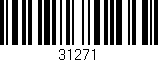 Código de barras (EAN, GTIN, SKU, ISBN): '31271'
