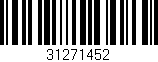 Código de barras (EAN, GTIN, SKU, ISBN): '31271452'