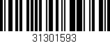 Código de barras (EAN, GTIN, SKU, ISBN): '31301593'