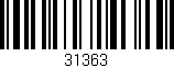 Código de barras (EAN, GTIN, SKU, ISBN): '31363'