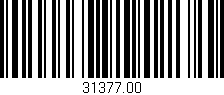 Código de barras (EAN, GTIN, SKU, ISBN): '31377.00'