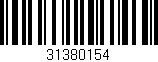 Código de barras (EAN, GTIN, SKU, ISBN): '31380154'