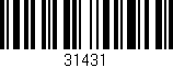 Código de barras (EAN, GTIN, SKU, ISBN): '31431'