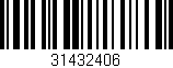 Código de barras (EAN, GTIN, SKU, ISBN): '31432406'