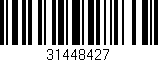 Código de barras (EAN, GTIN, SKU, ISBN): '31448427'