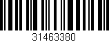 Código de barras (EAN, GTIN, SKU, ISBN): '31463380'