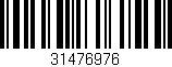 Código de barras (EAN, GTIN, SKU, ISBN): '31476976'