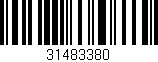 Código de barras (EAN, GTIN, SKU, ISBN): '31483380'