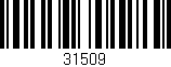 Código de barras (EAN, GTIN, SKU, ISBN): '31509'