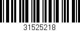 Código de barras (EAN, GTIN, SKU, ISBN): '31525218'