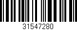 Código de barras (EAN, GTIN, SKU, ISBN): '31547280'