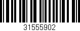 Código de barras (EAN, GTIN, SKU, ISBN): '31555902'