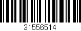 Código de barras (EAN, GTIN, SKU, ISBN): '31556514'