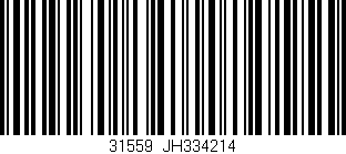 Código de barras (EAN, GTIN, SKU, ISBN): '31559|JH334214'