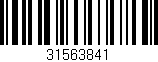Código de barras (EAN, GTIN, SKU, ISBN): '31563841'