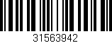 Código de barras (EAN, GTIN, SKU, ISBN): '31563942'