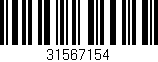 Código de barras (EAN, GTIN, SKU, ISBN): '31567154'