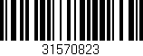 Código de barras (EAN, GTIN, SKU, ISBN): '31570823'