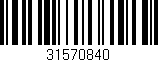 Código de barras (EAN, GTIN, SKU, ISBN): '31570840'