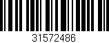 Código de barras (EAN, GTIN, SKU, ISBN): '31572486'