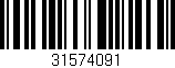 Código de barras (EAN, GTIN, SKU, ISBN): '31574091'