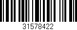 Código de barras (EAN, GTIN, SKU, ISBN): '31578422'