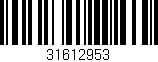Código de barras (EAN, GTIN, SKU, ISBN): '31612953'
