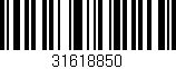 Código de barras (EAN, GTIN, SKU, ISBN): '31618850'