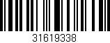 Código de barras (EAN, GTIN, SKU, ISBN): '31619338'