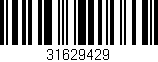 Código de barras (EAN, GTIN, SKU, ISBN): '31629429'