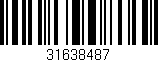Código de barras (EAN, GTIN, SKU, ISBN): '31638487'