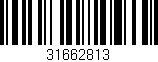 Código de barras (EAN, GTIN, SKU, ISBN): '31662813'