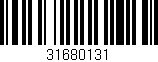Código de barras (EAN, GTIN, SKU, ISBN): '31680131'