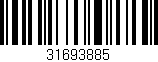 Código de barras (EAN, GTIN, SKU, ISBN): '31693885'