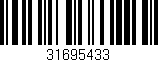 Código de barras (EAN, GTIN, SKU, ISBN): '31695433'