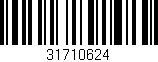 Código de barras (EAN, GTIN, SKU, ISBN): '31710624'
