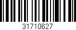 Código de barras (EAN, GTIN, SKU, ISBN): '31710627'