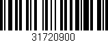 Código de barras (EAN, GTIN, SKU, ISBN): '31720900'