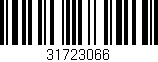 Código de barras (EAN, GTIN, SKU, ISBN): '31723066'