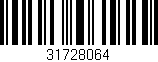 Código de barras (EAN, GTIN, SKU, ISBN): '31728064'