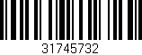 Código de barras (EAN, GTIN, SKU, ISBN): '31745732'