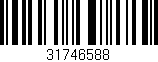 Código de barras (EAN, GTIN, SKU, ISBN): '31746588'