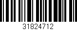 Código de barras (EAN, GTIN, SKU, ISBN): '31824712'