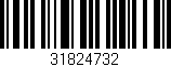Código de barras (EAN, GTIN, SKU, ISBN): '31824732'