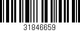 Código de barras (EAN, GTIN, SKU, ISBN): '31846659'